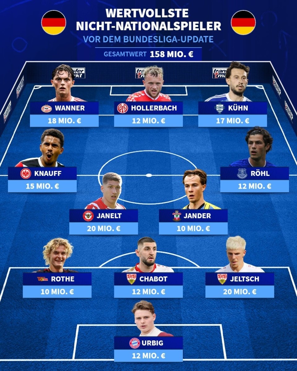 了从未入选, 雅内尔特, 万欧元